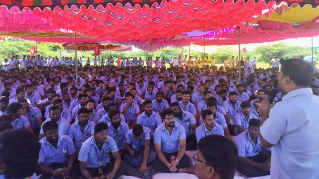 Samsung India tamil nadu, Samsung India strike, Samsung news, Samsung Chennai plant, Samsung update, Samsung India union strike, Samsung India production