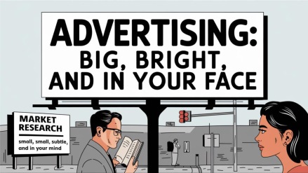 Advertising vs. marketing