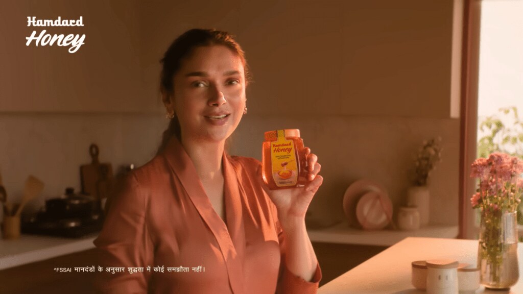 Aditi Rao Hydari represents Hamdard Honey's no-compromise quality in the new campaign