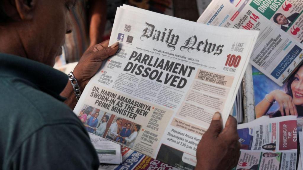 sri lanka, politics in sri lanka, sri lanka president, snap elections in sri lanka