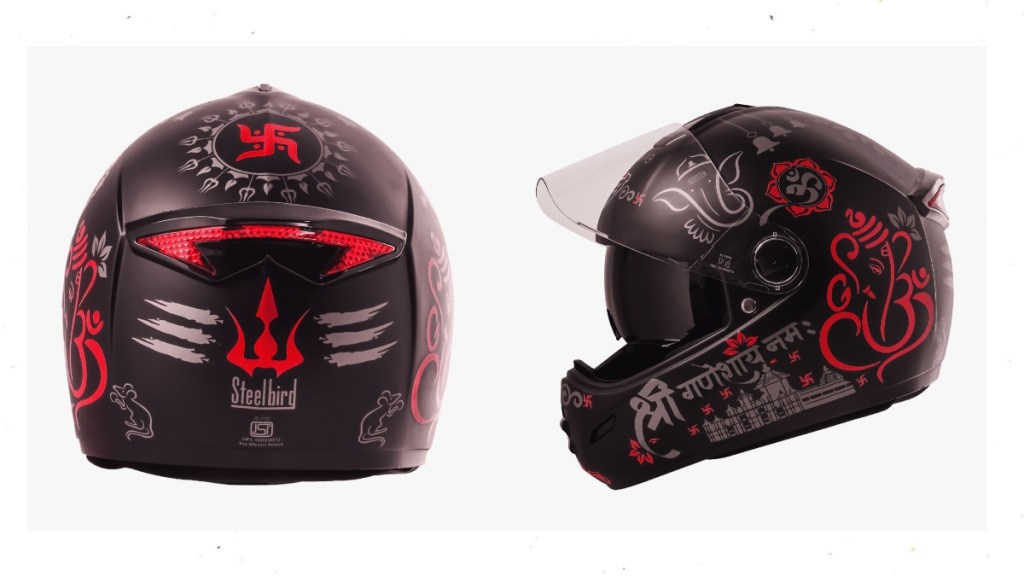 Steelbird Hi-tech SBH-34 Ganesh edition helmet