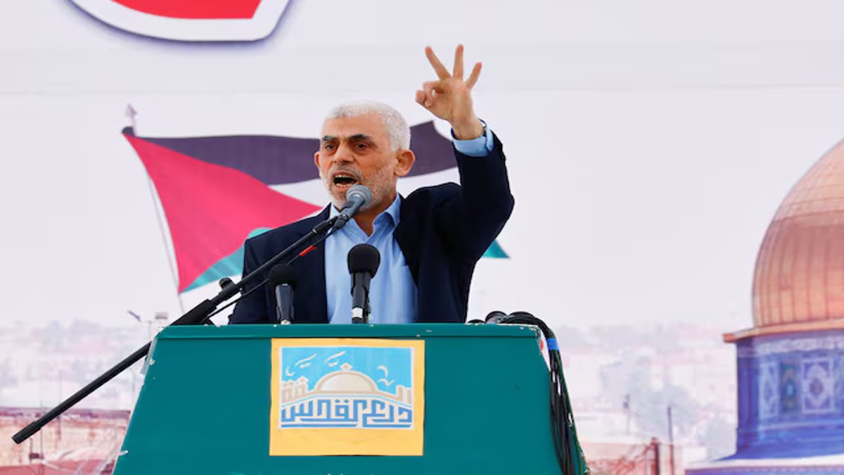 US charges Hamas's top leader and others under criminal charges for Oct 7 attack. (Image Source: Reuters) US charges Hamas's top leader and others under criminal charges for Oct 7 attack. (Image Source: Reuters)