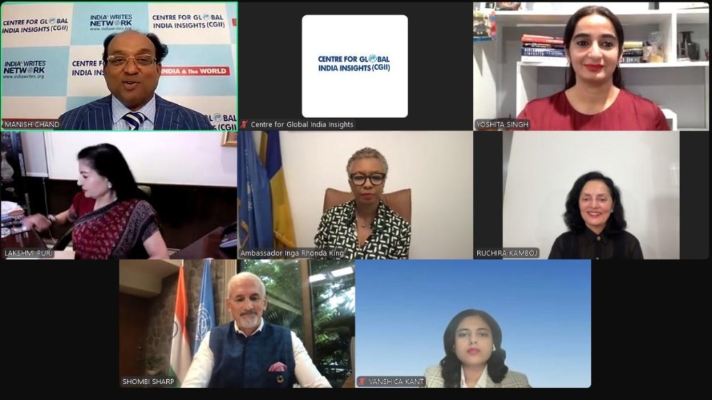 Ahead of PM’s US visit, diplomats laud India’s role in Global South, pitch for UNSC reforms. (UN Webinar) (Image Source: Govt agency)