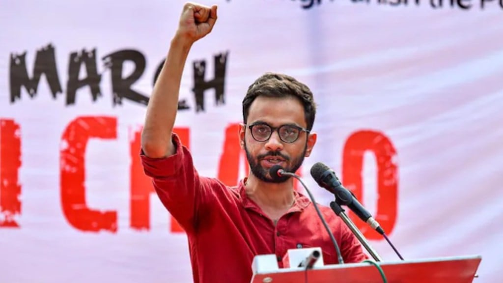 In September 2020, Khalid was arrested again under UAPA and accused of ‘key conspirator’ in violent clashes in Delhi. (Image: PTI)