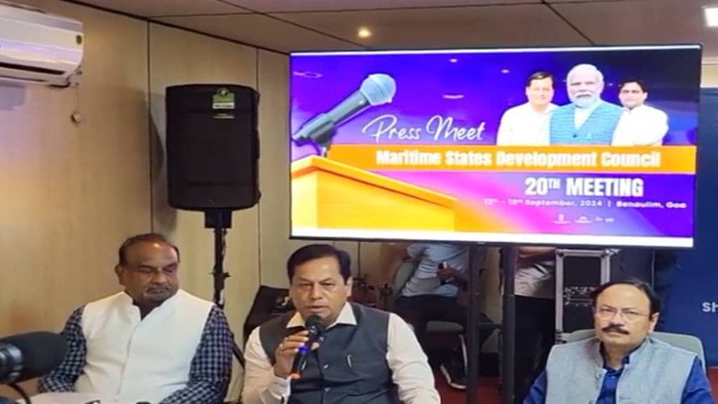 Union Minister Sarbananda Sonowal