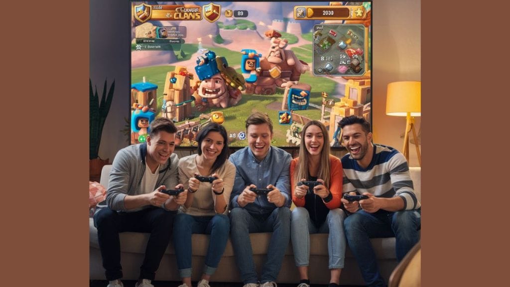 Users can join a clan of fellow players or start their own and invite others. (Image: Canva)