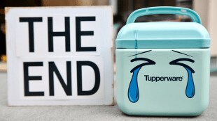 One of the primary reasons for Tupperware’s downfall, reportedly, has been its inability to evolve in a competitive market. (This is an AI-generated image with Ideogram)