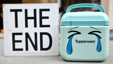 One of the primary reasons for Tupperware’s downfall, reportedly, has been its inability to evolve in a competitive market. (This is an AI-generated image with Ideogram)