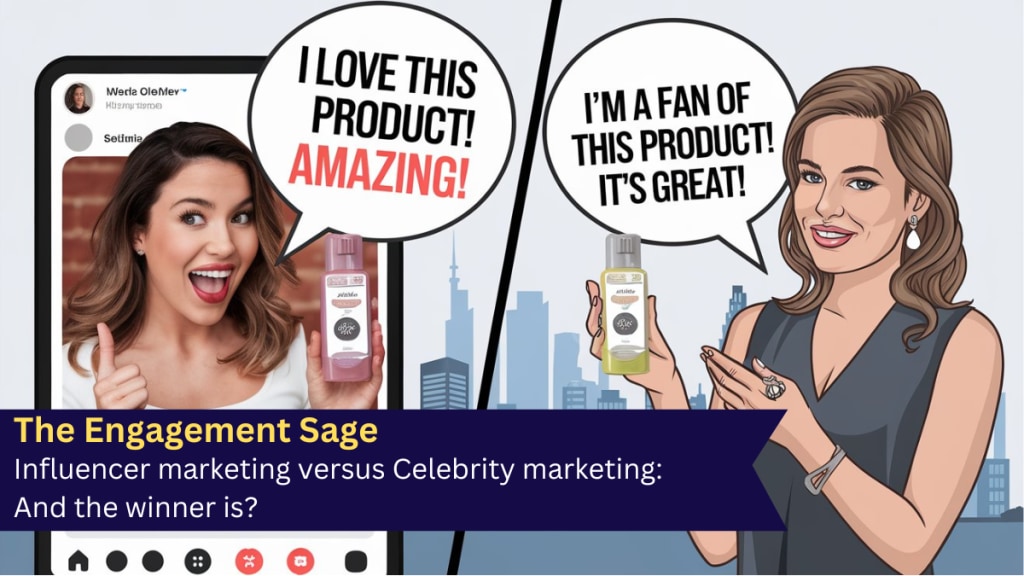 Besides brands not-for-profit organisations leverage a celebrity’s fame to raise awareness or funding around a cause. (This is an AI-generated image by Ideogram)