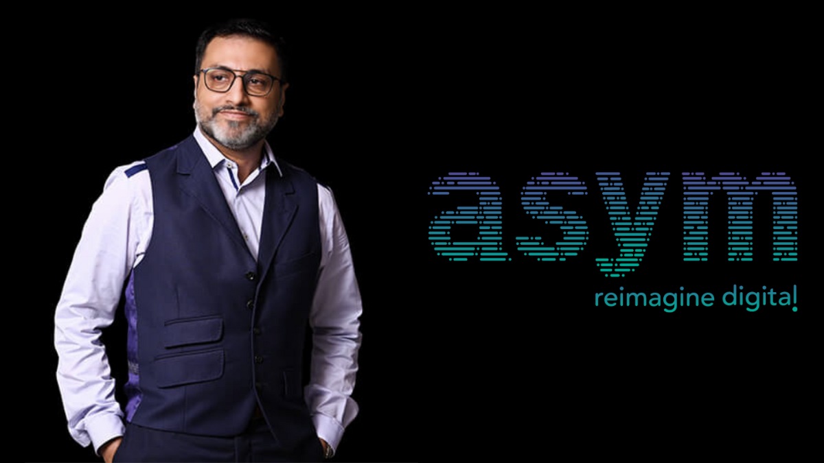 Nitin Gupta, founder and MD, Asymmetrique talks to BrandWagon Online. (Image Credits: Asymmetrique)