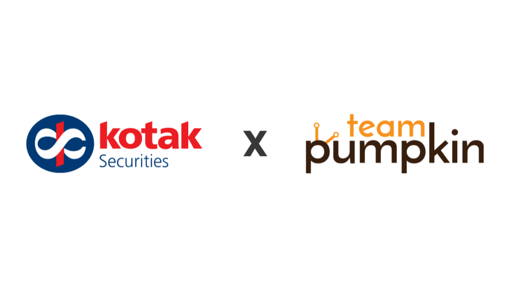 Team Pumpkin has bagged the social media mandate for Kotak Securities Limited. (Image Credits: Team Pumpkin)