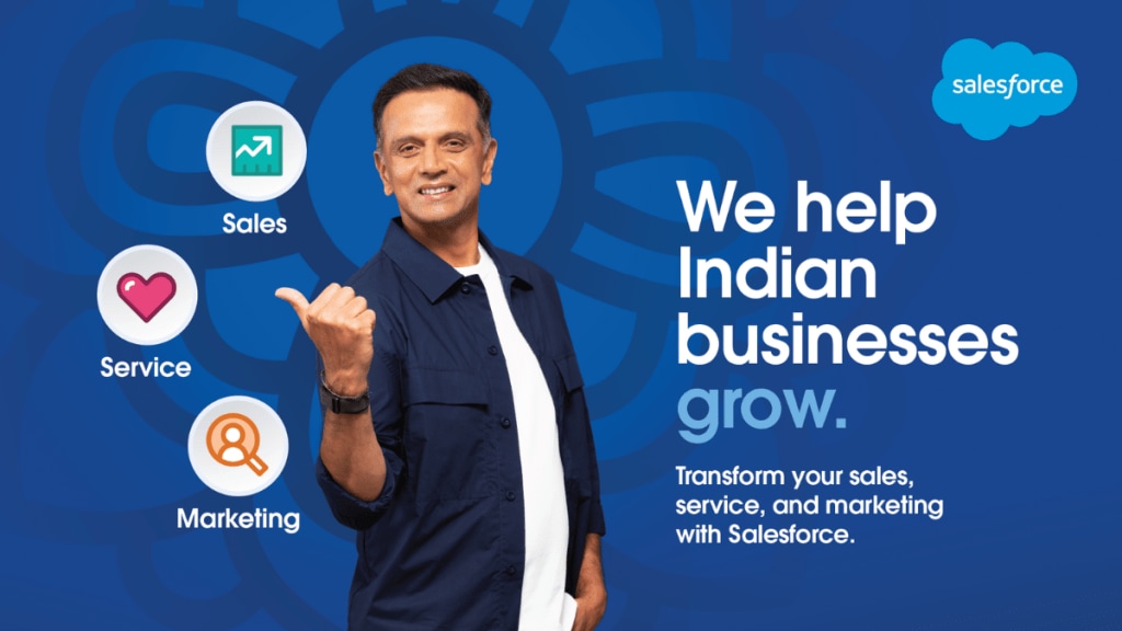 For this campaign, the company claims to have adopted a 360-degree approach that integrates both digital and traditional channels. (Image Credits: Salesforce)