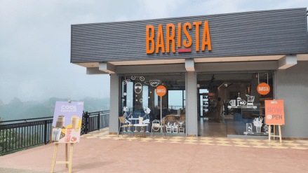 A picture of the new outlet. (Image Credit: Barista)