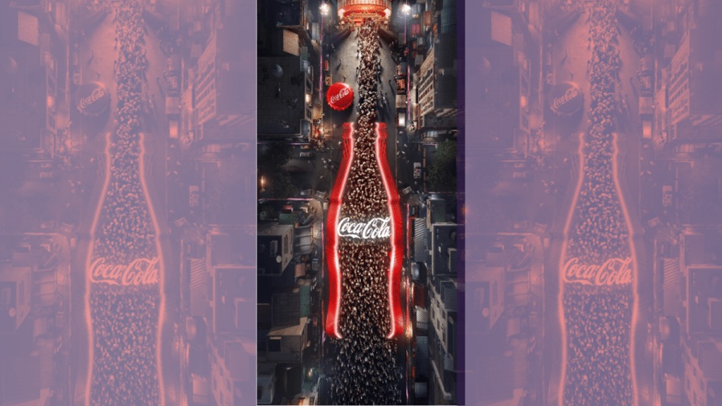 According to the company, it not only brought the fizzy magic of Coca-Cola to life but also turned waiting into a refreshing experience. (Image Credits: Coca-Cola) According to the company, it not only brought the fizzy magic of Coca-Cola to life but also turned waiting into a refreshing experience. (Image Credits: Coca-Cola)