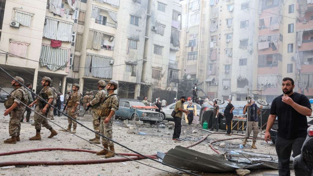 Israeli airstrike kills top Hezbollah commander in Beirut as calls for diplomatic intervention rise