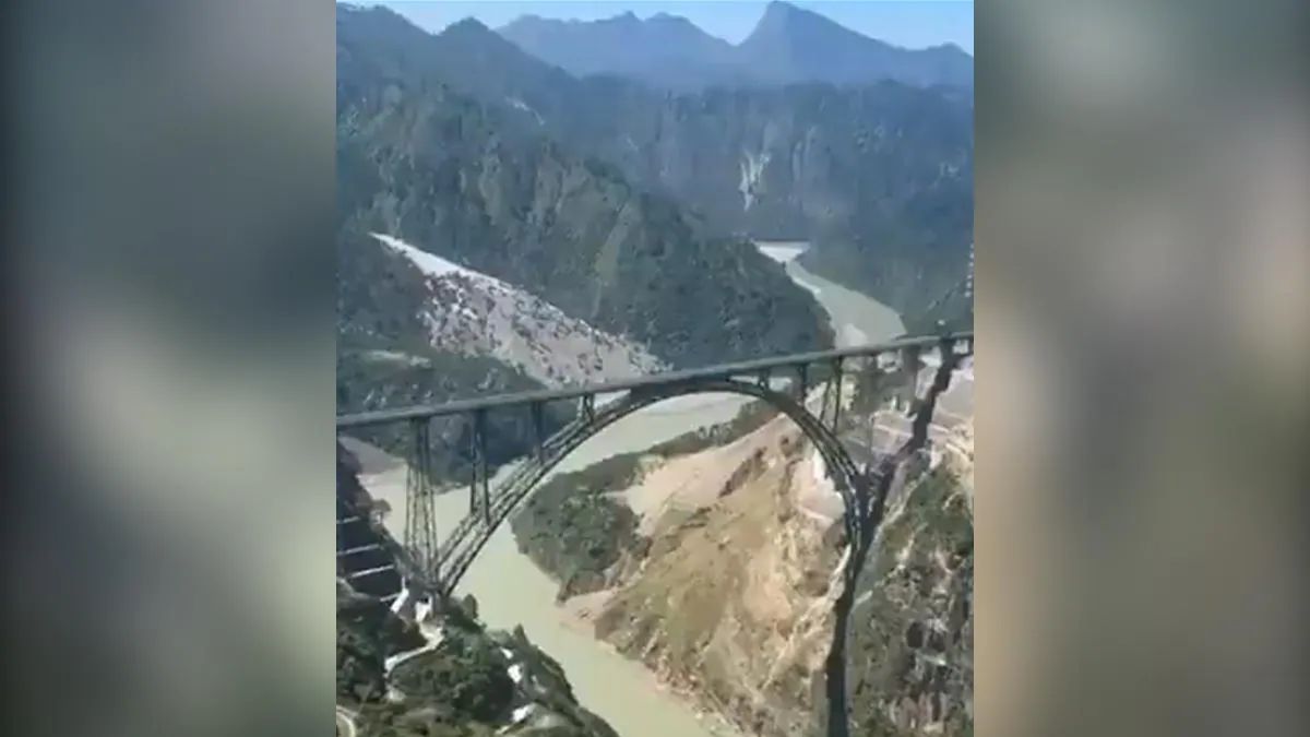 chenab bridge chenab bridge