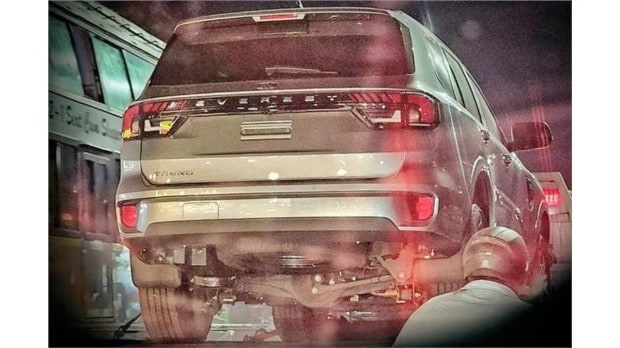 Ford Endeavour spied