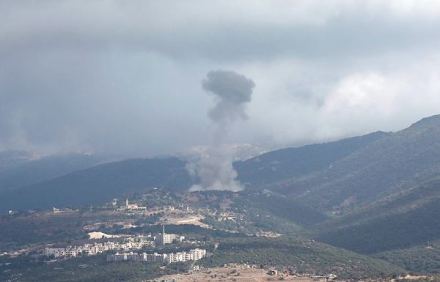 Smoke billows over southern Lebanon, amid ongoing cross-border hostilities between Hezbollah and Israeli forces, as pictured from Marjayoun, Lebanon, near the border with Israel. Smoke billows over southern Lebanon, amid ongoing cross-border hostilities between Hezbollah and Israeli forces, as pictured from Marjayoun, Lebanon, near the border with Israel.