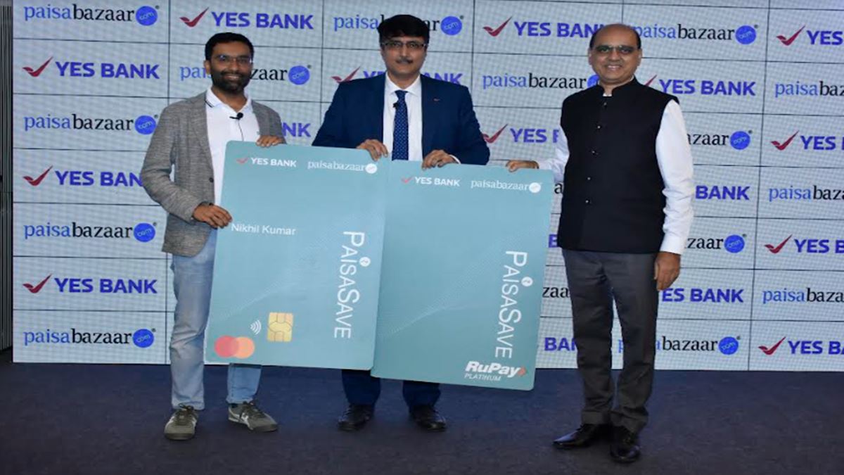 YES BANK launches PaisaSave Cashback Credit Card – Check features