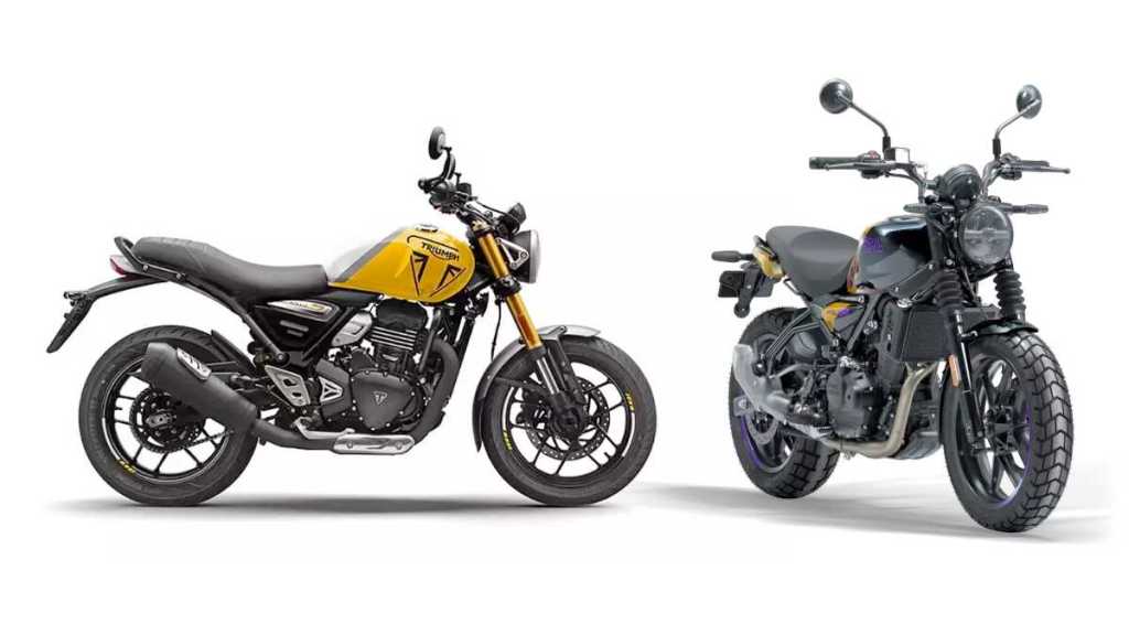 triumph speed 400 vs guerrilla 450