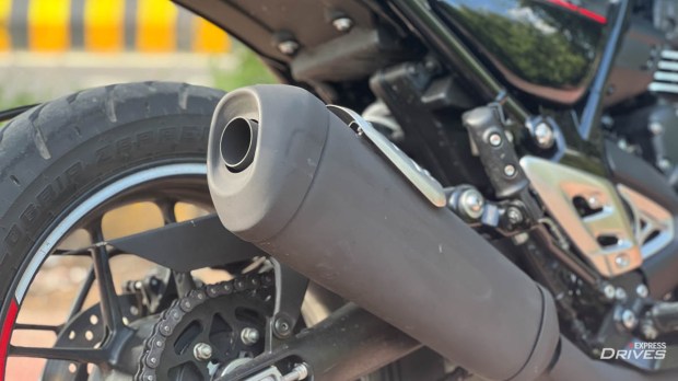 The exhaust is now tweaked to make it sound more throatier.