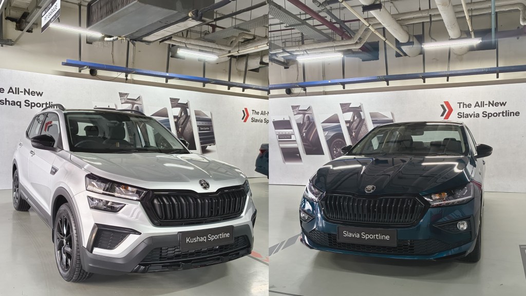Skoda Kushaq Sportline and Slavia Sportline