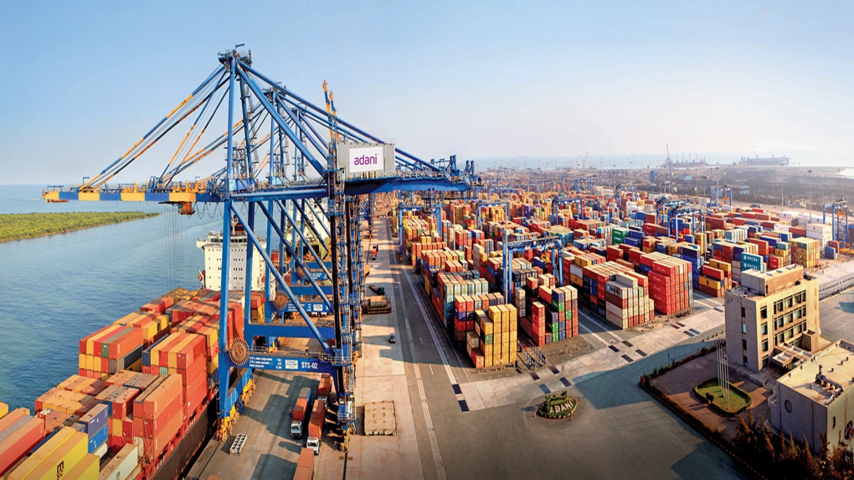 Adani Ports, APSEZ, Adani Ports And Special Economic Zone, cargo volume, business update, container handling, logistics rail volume Adani Ports, APSEZ, Adani Ports And Special Economic Zone, cargo volume, business update, container handling, logistics rail volume
