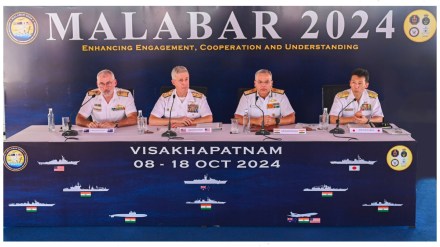 Annual Exercise Malabar QUAD nations 2024