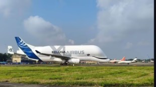 Kolkata airport, Kolkata large aircraft, Kolkata airport Beluga, Kolkata airbus, aviation, aviation news, Airbus Beluga XL, Beluga XL mission India
