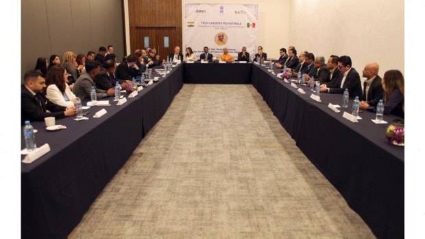 Finance Minister Nirmala Sitharaman in India-Mexico conference