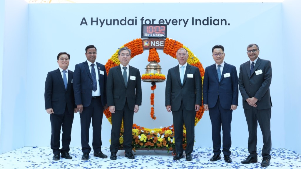 Hyundai Motor India Listing Ceremony