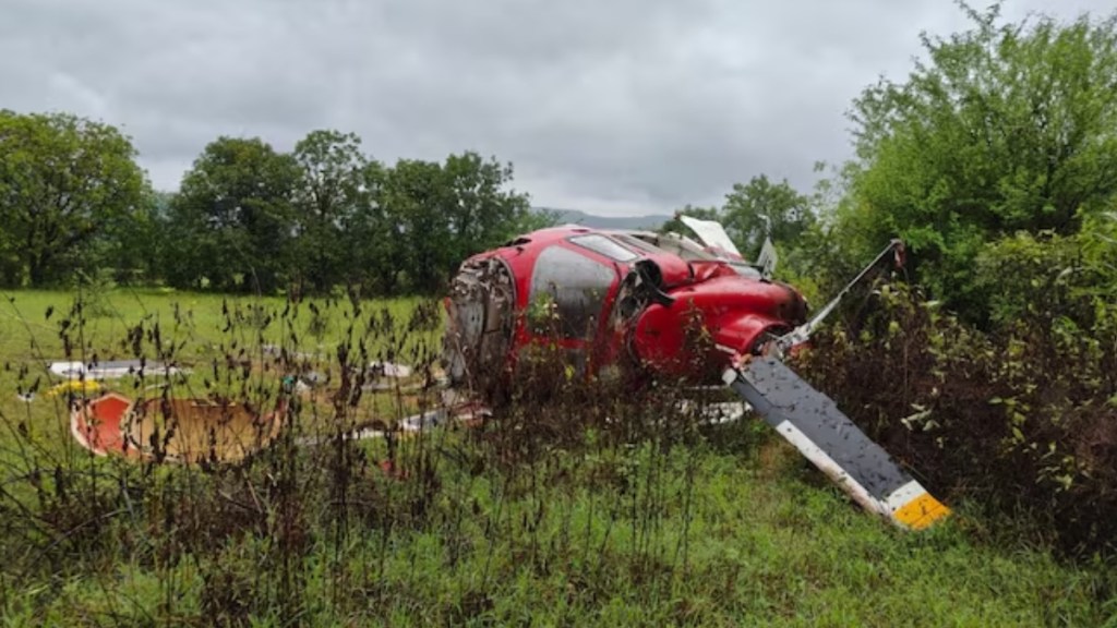 Pune helicopter crash: Two out of 3 people onboard feared dead