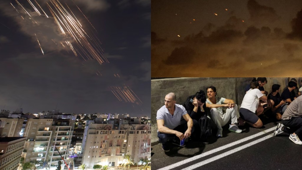 Tensions escalate in middle-east as Iran launches heavy missile attack on Israel | In pictures Tensions escalate in middle-east as Iran launches heavy missile attack on Israel | In pictures