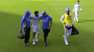 India vs NZ Rishabh Pant Knee Injury