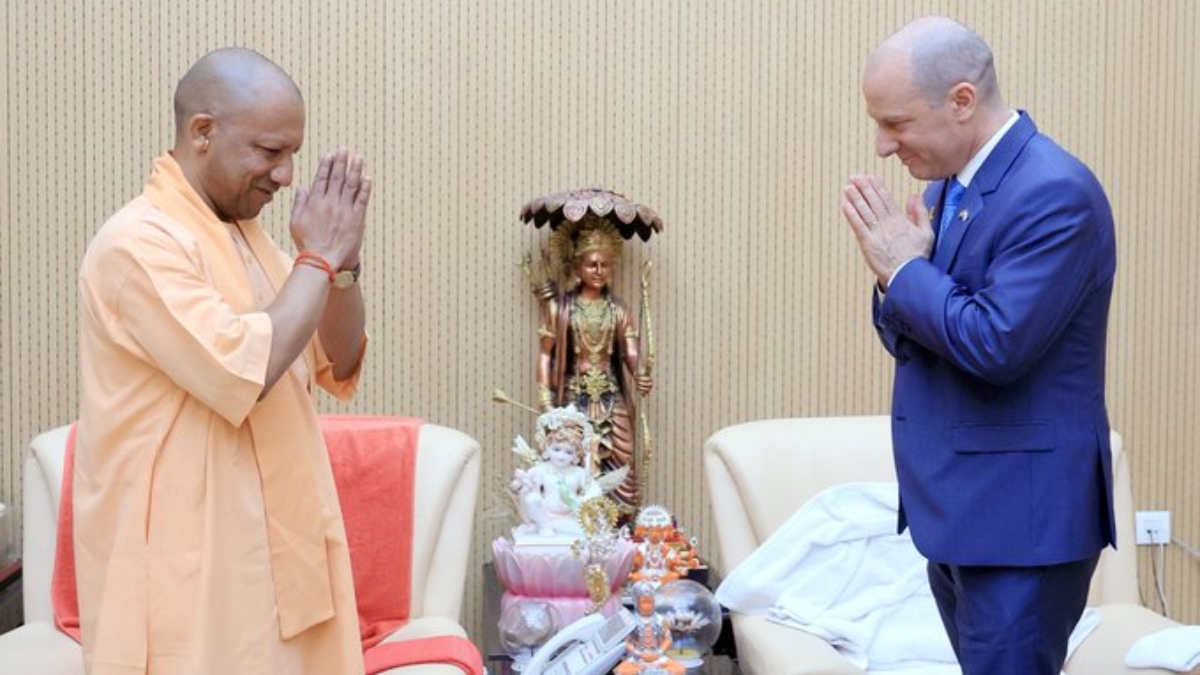 Israel Ayodhya, ayodhya news, ayodhya israel, israeli ambassador, Reuven Azar, yogi adityanath, adityanath news Israel Ayodhya, ayodhya news, ayodhya israel, israeli ambassador, Reuven Azar, yogi adityanath, adityanath news