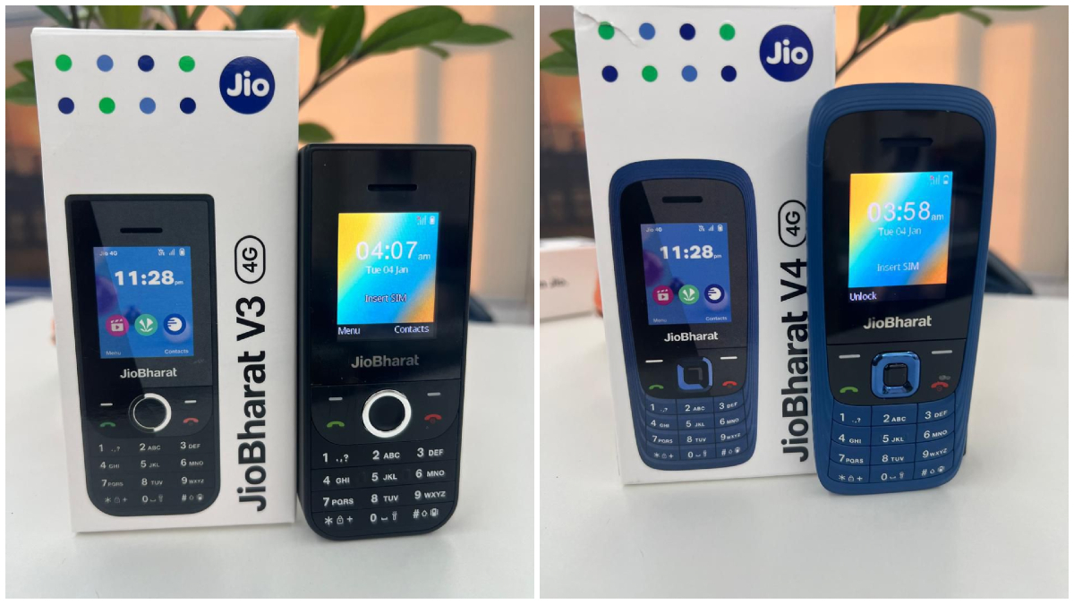 JioBharat V3 and JioBharat V4 launch India JioBharat V3 and JioBharat V4 launch India