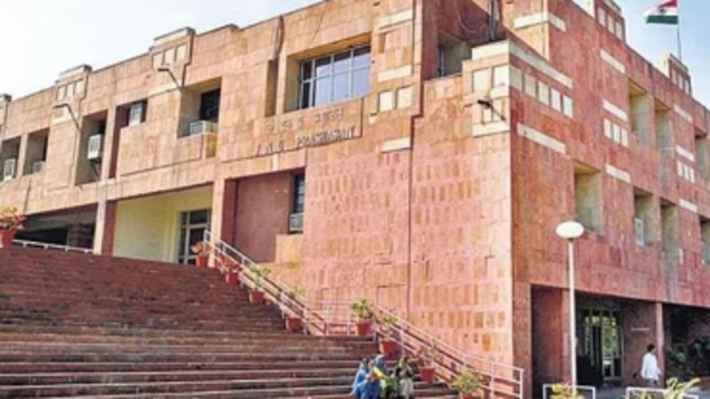JNU seminar 2024: The seminar were t0 be addressed separately by the Palestinian, Iranian and Lebanese ambassadors to India. (FIle photo) JNU seminar 2024: The seminar were t0 be addressed separately by the Palestinian, Iranian and Lebanese ambassadors to India. (FIle photo)