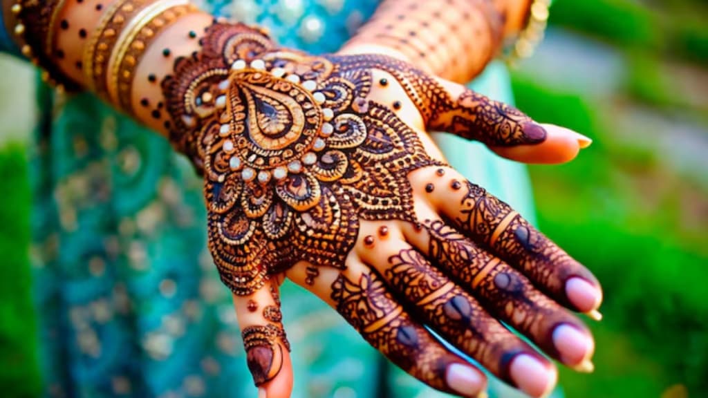 Karwa Chauth Mehndi Designs