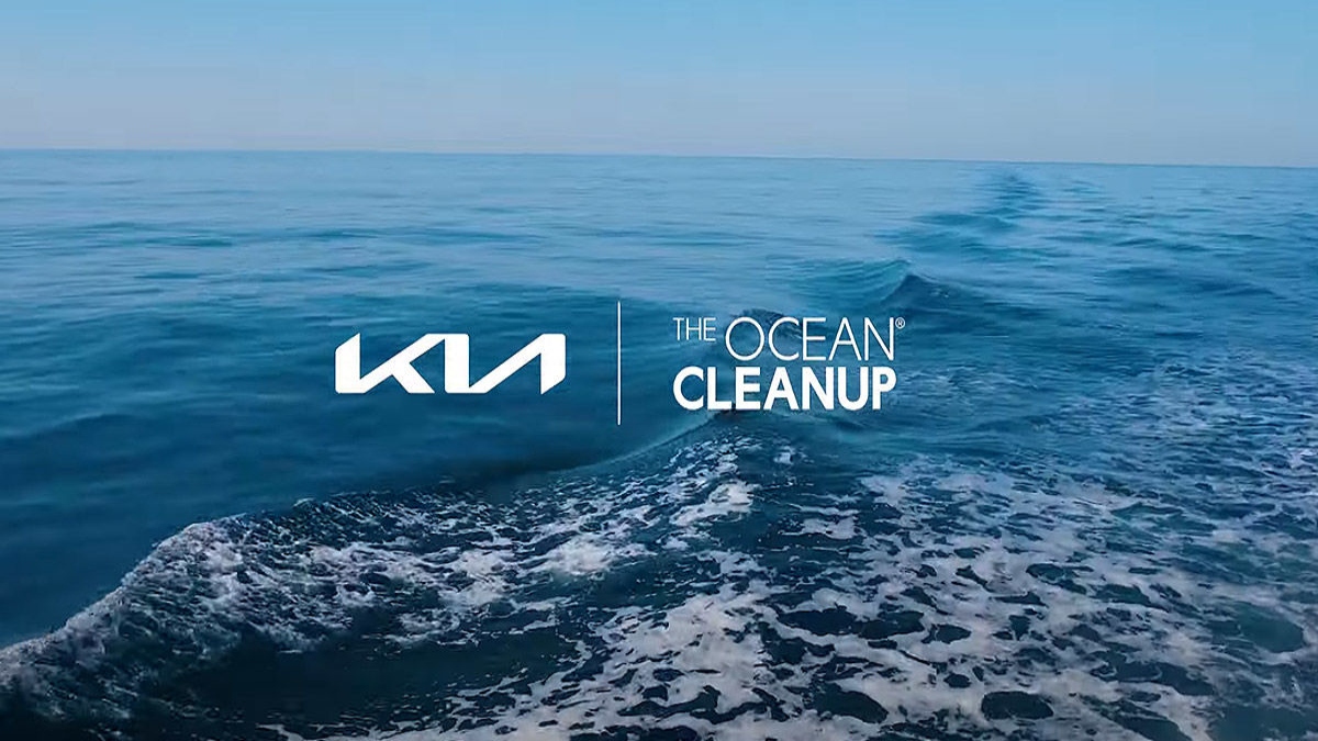 Kia and The Ocean Cleanup partnership Kia and The Ocean Cleanup partnership