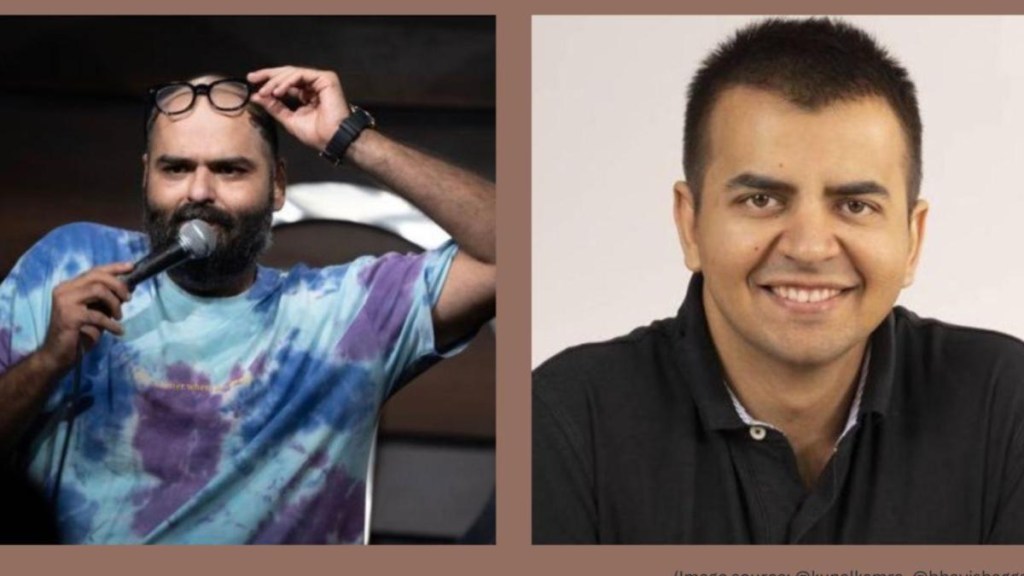 ola founder bhavish aggarwal, kunal kamra, ola electric, ola ev