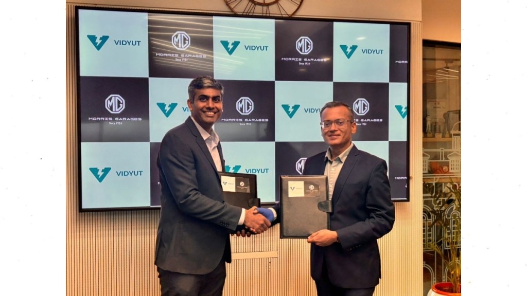 Vidyut partners with JSW MG Motor