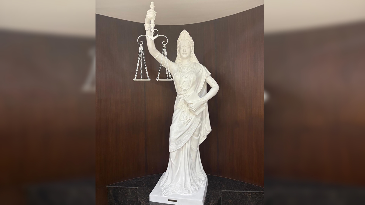 This change, commissioned at the direction of Chief Justice of India (CJI) DY Chandrachud, represents a shift in the symbolism associated with justice in India. This change, commissioned at the direction of Chief Justice of India (CJI) DY Chandrachud, represents a shift in the symbolism associated with justice in India.