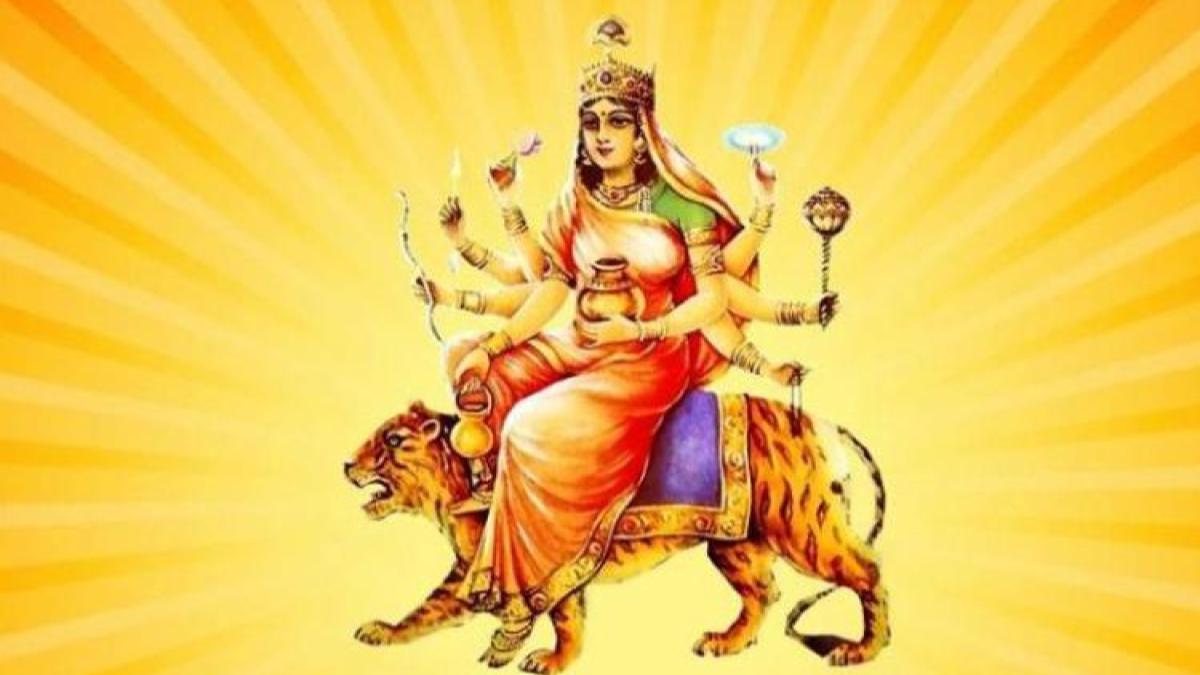 maa kushmanda, day 4 navratri colour, navratri colour, navratri, navratri 2024, navratri maa kushmanda