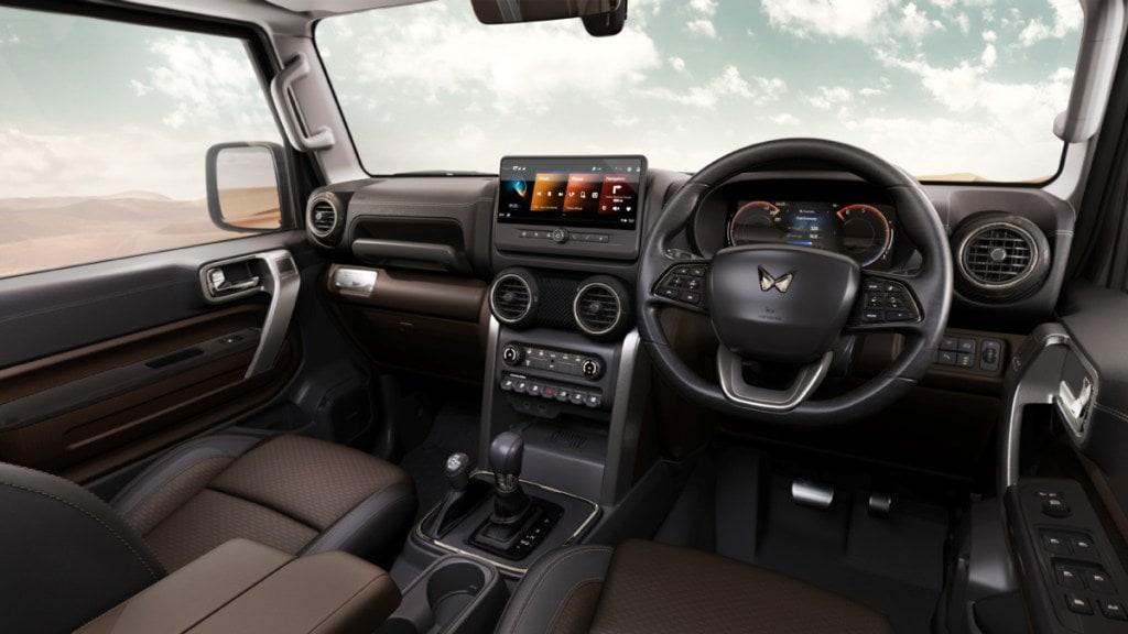 Mahindra Thar Roxx interiors