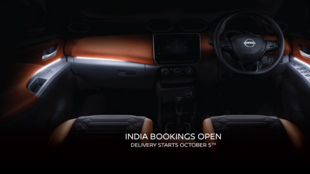Nissan Magnite facelift interiors