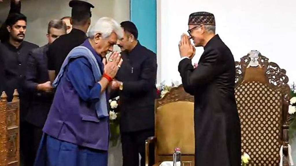 Omar abdullah sworn-in as J&K CM Omar abdullah sworn-in as J&K CM