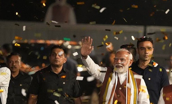 'Congress part of global conspiracy to weaken India's democracy': PM Modi after Haryana win