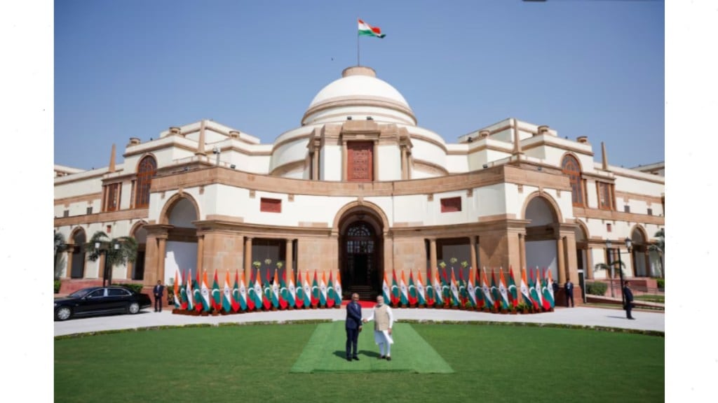 PM Modi with Maldives President Muizzu