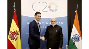 PM Modi with Spanish President Pedro Sanchez