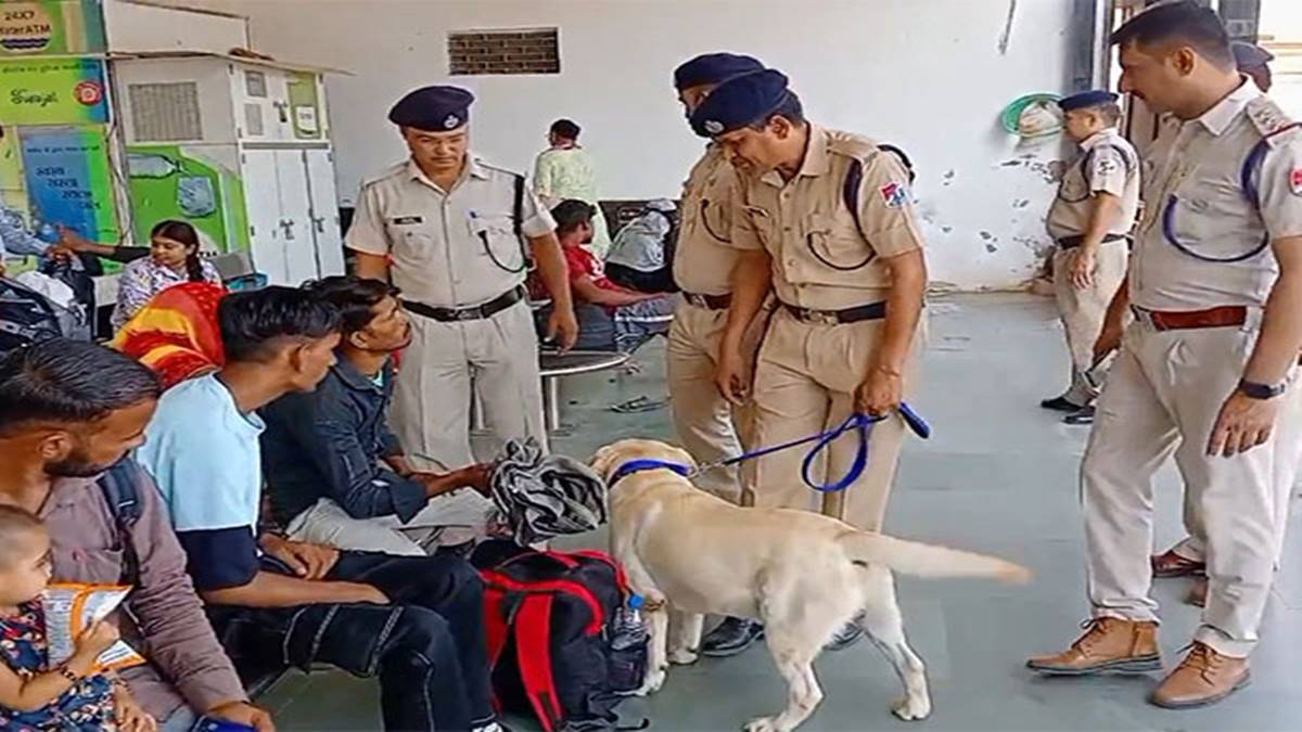 Rajasthan railway stations on high alert Rajasthan railway stations on high alert